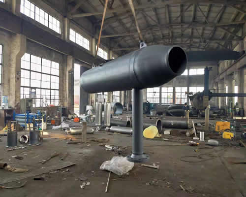 2019年底完成的集粒器,材质16Mn叫低合金-强度结构钢