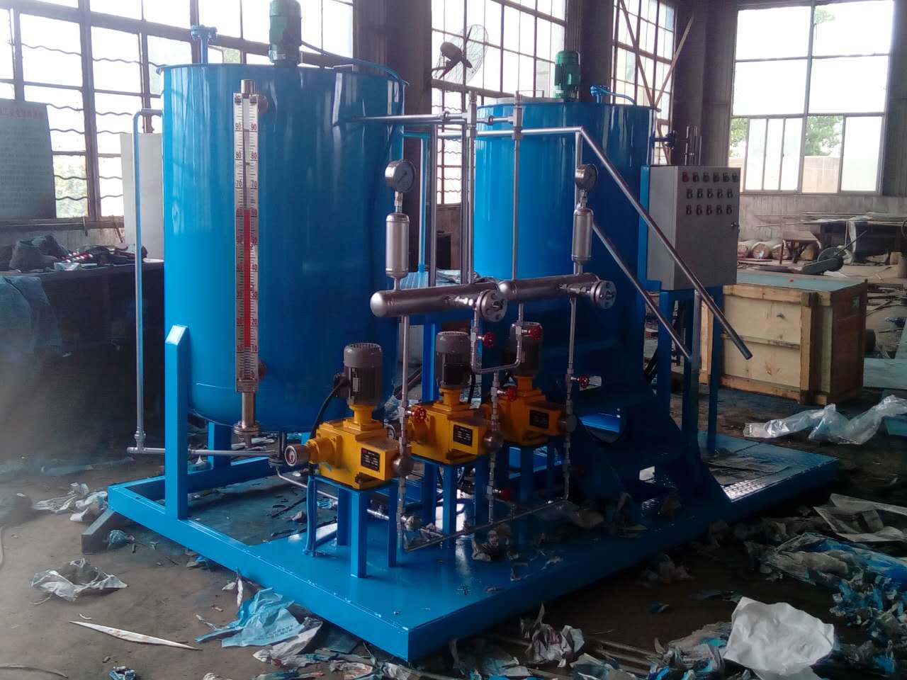 加联胺装置，加药装置